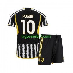 Dres Juventus Paul Pogba 10 Domaći 2023-2024 Kratkih Rukava - Dječji
