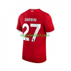 Dres Liverpool Darwin Nunez 27 Domaći 2023-2024 Kratkih Rukava - Muški