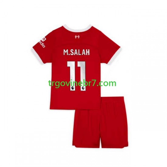 Dres Liverpool M.Salah 11 Domaći 2023-2024 Kratkih Rukava - Dječji
