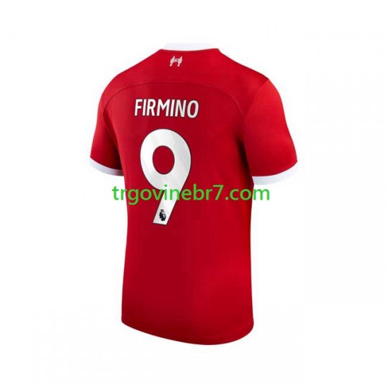Dres Liverpool Roberto Firmino 9 Domaći 2023-2024 Kratkih Rukava - Muški