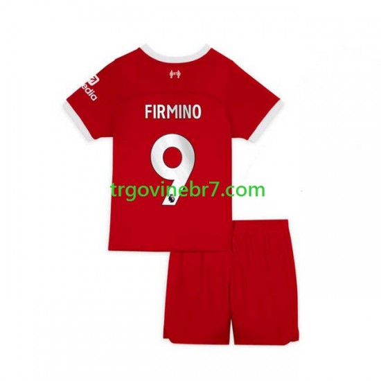 Dres Liverpool Roberto Firmino 9 Domaći 2023-2024 Kratkih Rukava - Dječji