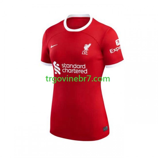 Dres Liverpool Domaći 2023-2024 Kratkih Rukava - Ženska