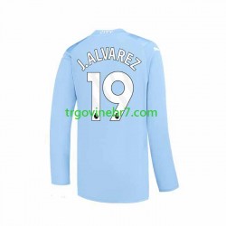 Dres Manchester City J. ALVAREZ 19 Domaći 2023-2024 Dugim Rukavima - Muški