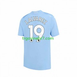Dres Manchester City J. ALVAREZ 19 Domaći 2023-2024 Kratkih Rukava - Muški