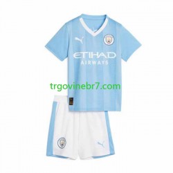 Dres Manchester City Domaći 2023-2024 Kratkih Rukava - Dječji