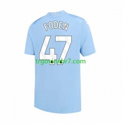 Dres Manchester City Phil Foden 47 Domaći 2023-2024 Kratkih Rukava - Muški