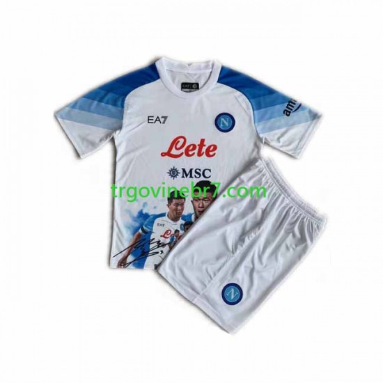Dres Napoli Face Game Minjae 3 Domaći 2022-2023 Kratkih Rukava - Dječji
