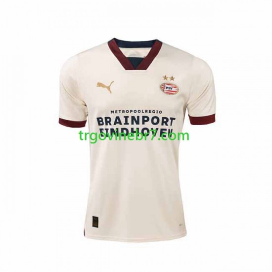 Dres PSV Eindhoven Gostujući 2023-2024 Kratkih Rukava - Muški
