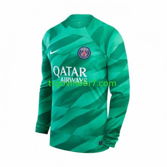 Golmanski Dres - Dres Paris Saint-Germain Domaći 2023-2024 Dugim Rukavima - Muški