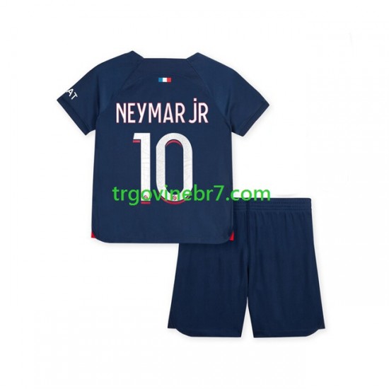 Dres Paris Saint-Germain Neymar Jr 10 Domaći 2023-2024 Kratkih Rukava - Dječji