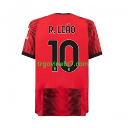 Dres AC Milan Rafael Leao 10 Domaći 2023-2024 Kratkih Rukava - Muški
