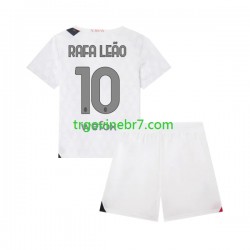 Dres AC Milan Rafael Leao 10 Gostujući 2023-2024 Kratkih Rukava - Dječji Dres AC Milan Rafael Leao 10 Gostujući 2023-2024 Kratkih Rukava - Dječji