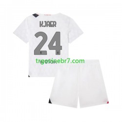 Dres AC Milan Simon Kjaer 24 Gostujući 2023-2024 Kratkih Rukava - Dječji Dres AC Milan Simon Kjaer 24 Gostujući 2023-2024 Kratkih Rukava - Dječji