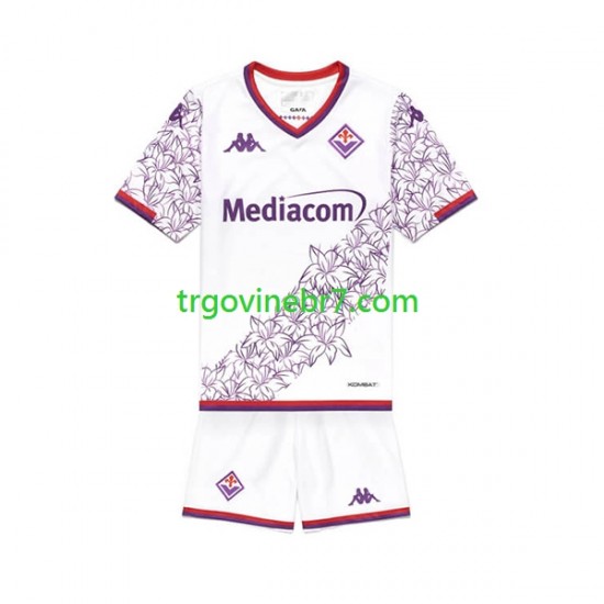 Dres ACF Fiorentina Gostujući 2023-2024 Kratkih Rukava - Dječji