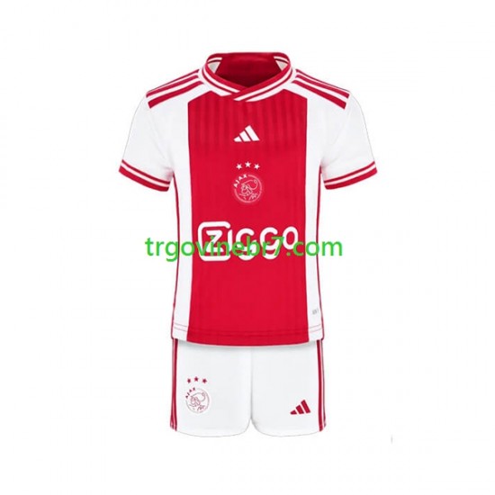 Dres AFC Ajax Domaći 2023-2024 Kratkih Rukava - Dječji