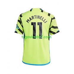 Dres Arsenal Gabriel Martinelli 11 Gostujući 2023-2024 Kratkih Rukava - Muški