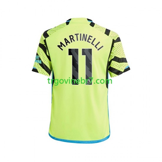 Dres Arsenal Gabriel Martinelli 11 Gostujući 2023-2024 Kratkih Rukava - Muški