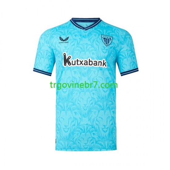 Dres Athletic Bilbao Gostujući 2023-2024 Kratkih Rukava - Muški