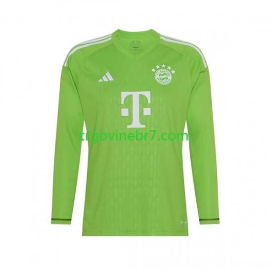 Golmanski Dres - Dres FC Bayern München Gostujući 2023-2024 Dugim Rukavima - Muški
