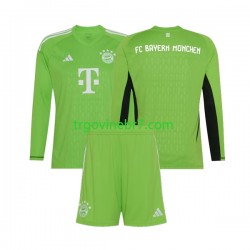 Golmanski Dres - Dres FC Bayern München Gostujući 2023-2024 Dugim Rukavima - Dječji