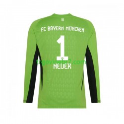 Golmanski Dres - Dres FC Bayern München Manuel Neuer 1 Gostujući 2023-2024 Dugim Rukavima - Muški