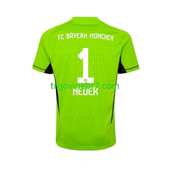 Golmanski Dres - Dres FC Bayern München Manuel Neuer 1 Gostujući 2023-2024 Kratkih Rukava - Muški