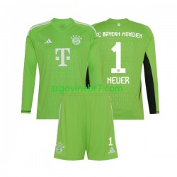Golmanski Dres - Dres FC Bayern München Manuel Neuer 1 Gostujući 2023-2024 Dugim Rukavima - Dječji Golmanski Dres - Dres FC Bayern München Manuel Neuer 1 Gostujući 2023-2024 Dugim Rukavima - Dječji