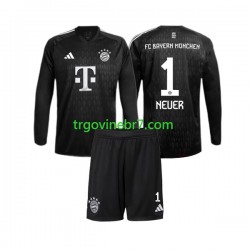 Golmanski Dres - Dres FC Bayern München Manuel Neuer 1 Domaći 2023-2024 Dugim Rukavima - Dječji Golmanski Dres - Dres FC Bayern München Manuel Neuer 1 Domaći 2023-2024 Dugim Rukavima - Dječji