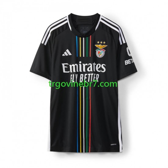 Dres Benfica Gostujući 2023-2024 Kratkih Rukava - Muški