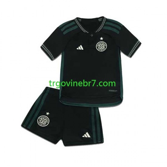 Dres Celtic Gostujući 2023-2024 Kratkih Rukava - Dječji