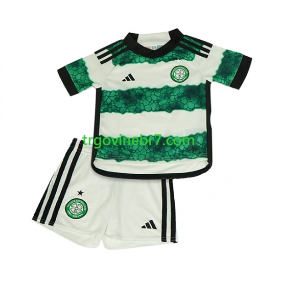 Dres Celtic Domaći 2023-2024 Kratkih Rukava - Dječji