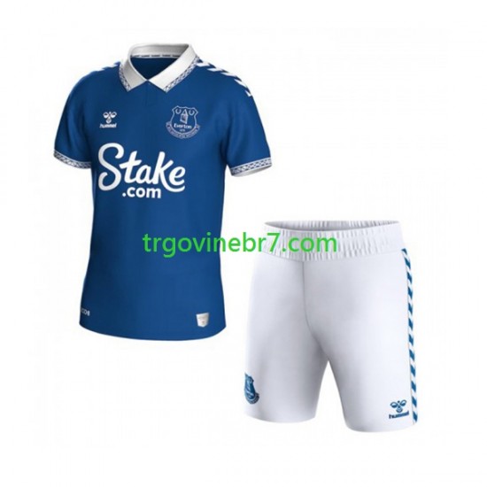 Dres Everton Domaći 2023-2024 Kratkih Rukava - Dječji