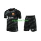 Golmanski Dres - Dres FC Barcelona Gostujući 2023-2024 Kratkih Rukava - Dječji