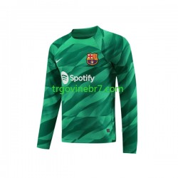 Golmanski Dres - Dres FC Barcelona Ter Stegen 1 Domaći 2023-2024 Dugim Rukavima - Muški