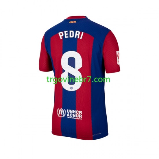 Dres FC Barcelona Pedri 8 Domaći 2023-2024 Kratkih Rukava - Muški