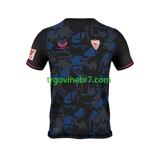 Dres Sevilla FC Treći 2023-2024 Kratkih Rukava - Muški