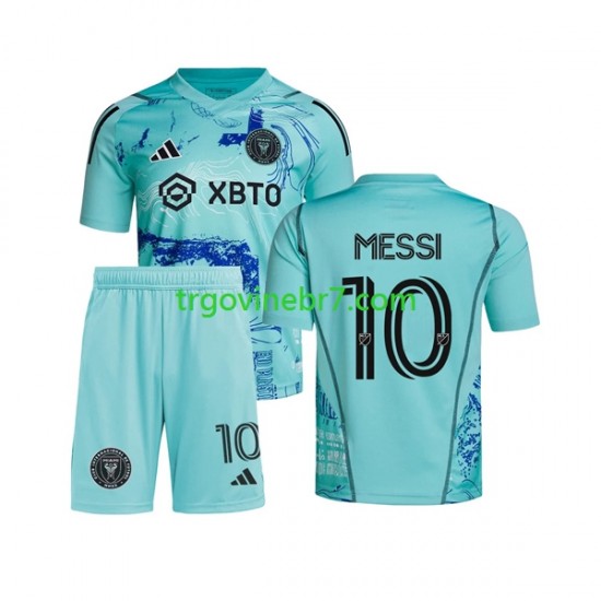 Dres Inter Miami Lionel Messi 10 Special Domaći 2023-2024 Kratkih Rukava - Dječji