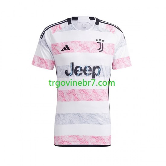 Dres Juventus Gostujući 2023-2024 Kratkih Rukava - Muški