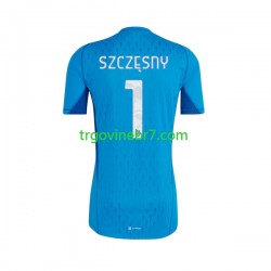 Golmanski Dres - Dres Juventus Wojciech Szczesny 1 Domaći 2023-2024 Kratkih Rukava - Muški