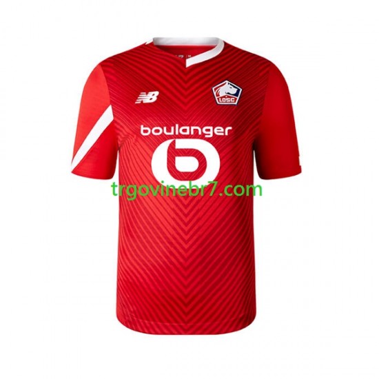 Dres LOSC Lille Domaći 2023-2024 Kratkih Rukava - Muški