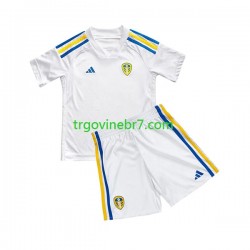 Dres Leeds United Domaći 2023-2024 Kratkih Rukava - Dječji