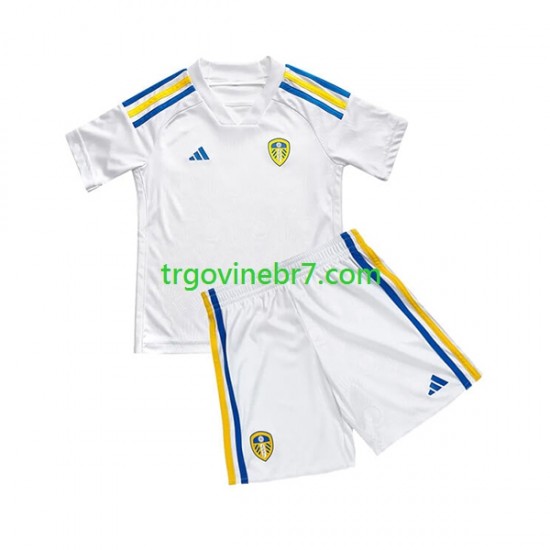 Dres Leeds United Domaći 2023-2024 Kratkih Rukava - Dječji