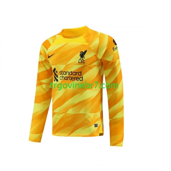 Golmanski Dres - Dres Liverpool Treći 2023-2024 Dugim Rukavima - Muški