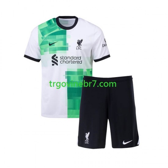 Dres Liverpool Gostujući 2023-2024 Kratkih Rukava - Dječji