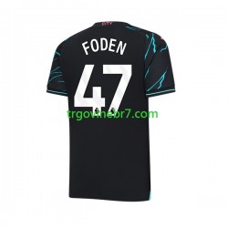 Dres Manchester City Phil Foden 47 Treći 2023-2024 Kratkih Rukava - Muški