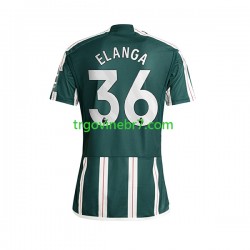 Dres Manchester United Anthony Elanga 36 Gostujući 2023-2024 Kratkih Rukava - Muški Dres Manchester United Anthony Elanga 36 Gostujući 2023-2024 Kratkih Rukava - Muški