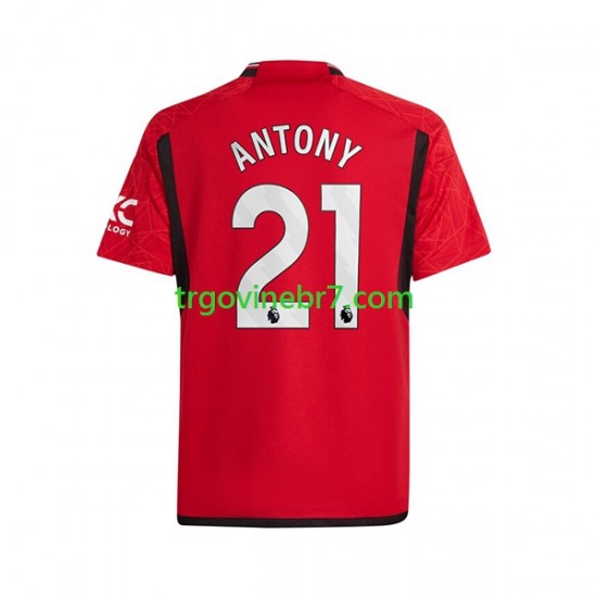 Dres Manchester United Antony Matheus 21 Domaći 2023-2024 Kratkih Rukava - Muški