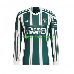 Dres Manchester United Gostujući 2023-2024 Dugim Rukavima - Muški Dres Manchester United Gostujući 2023-2024 Dugim Rukavima - Muški