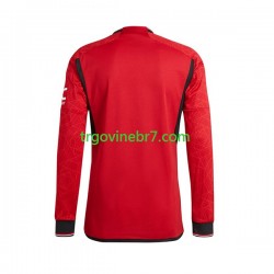 Dres Manchester United Domaći 2023-2024 Dugim Rukavima - Muški