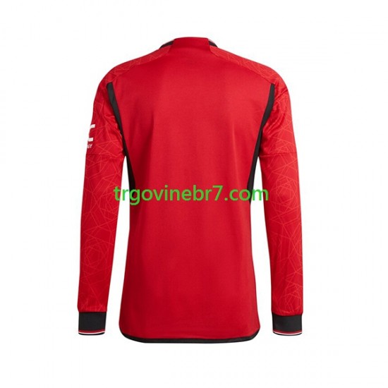 Dres Manchester United Domaći 2023-2024 Dugim Rukavima - Muški
